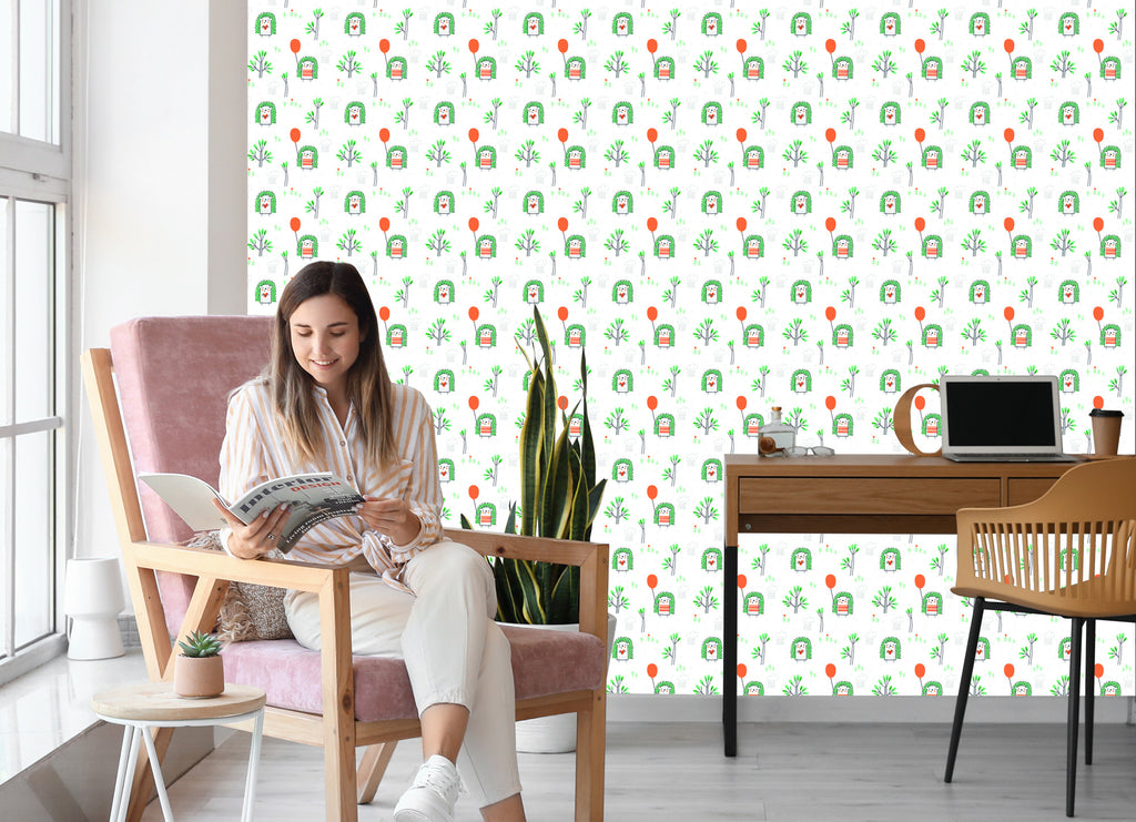 Tapeta Do Pokoju Dziecka, Natura Styl Skandynawski