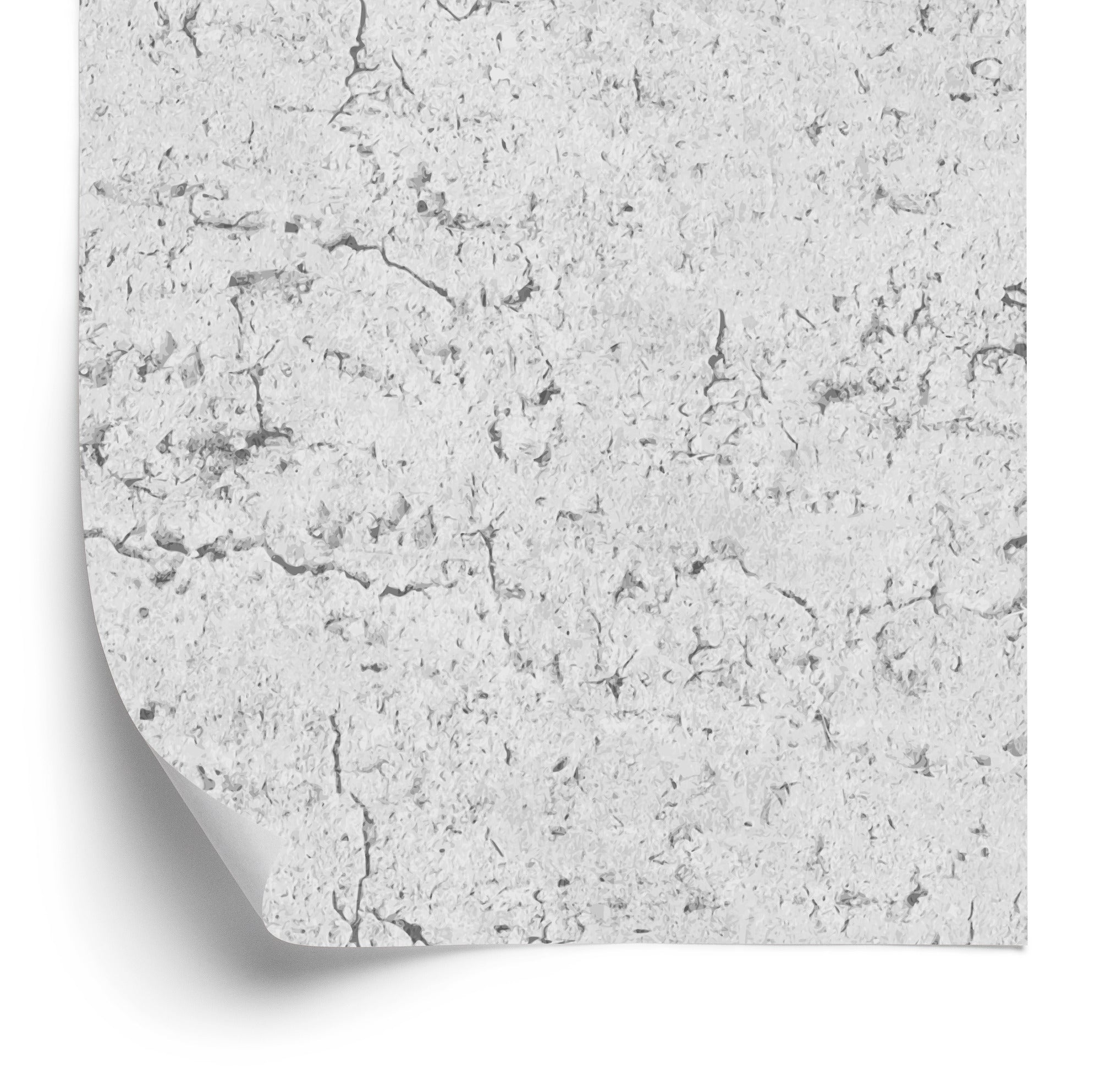 Tapeta Realistycznie Popękany Beton