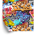 Tapeta Graffiti Na Ścianie