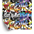 Tapeta Graffiti W Wielu Kolorach