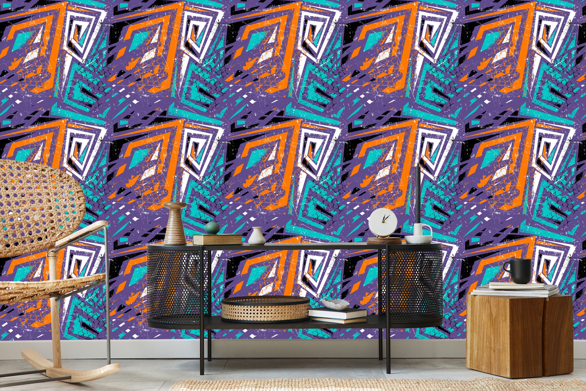 Tapeta Nowoczesne Rysunki Graffiti