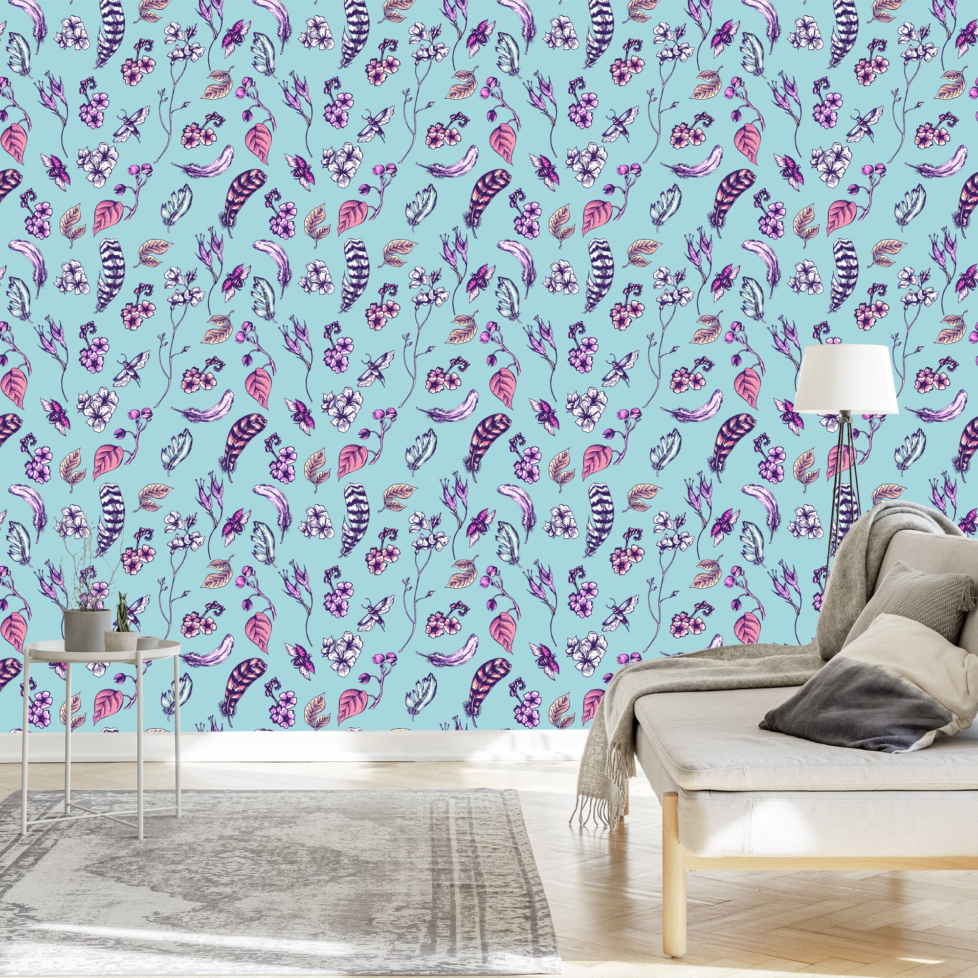 Tapeta Flora W Stylu Boho