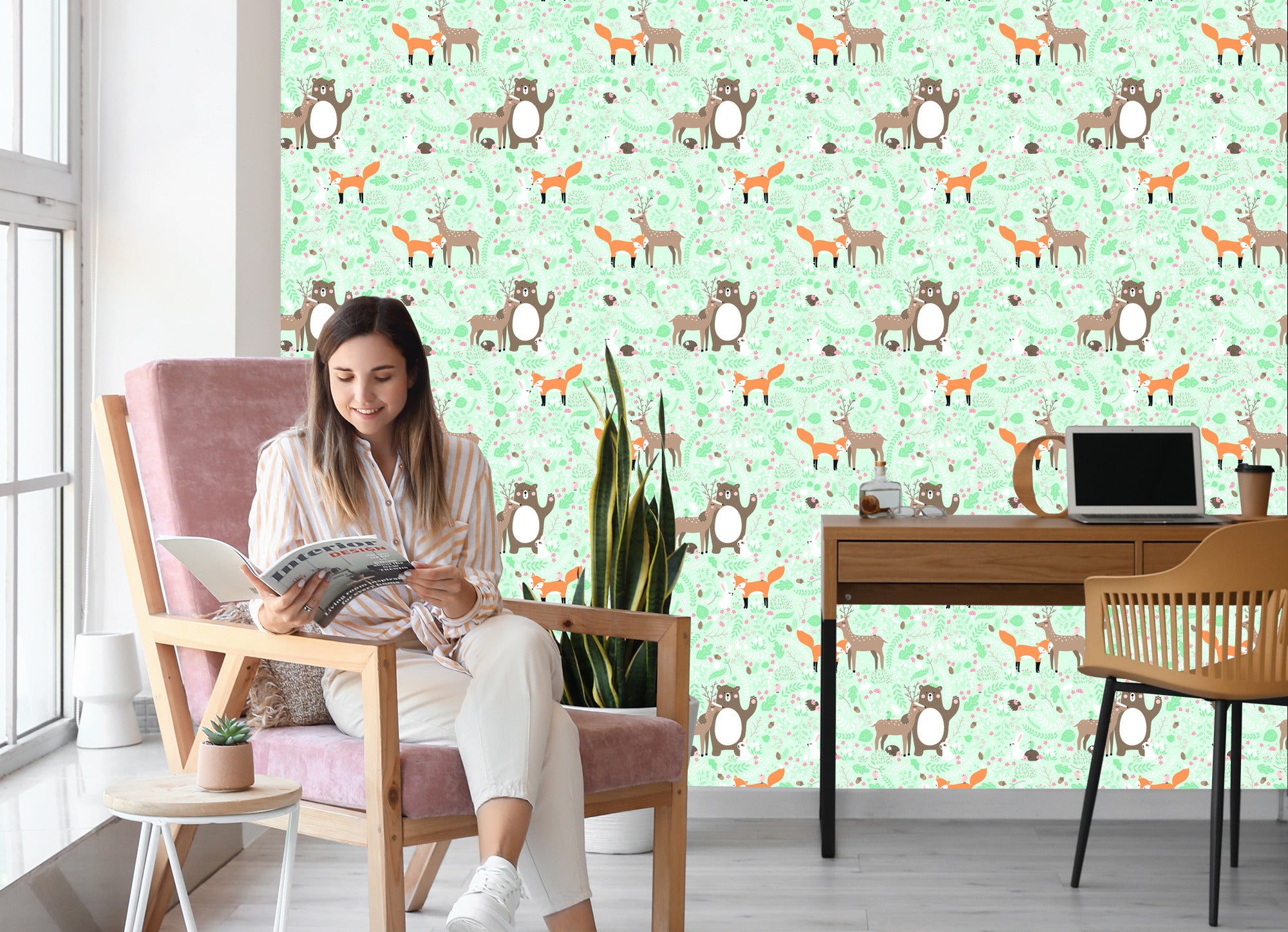 Tapeta Dla Dzieci – Przyjaciele Lasu