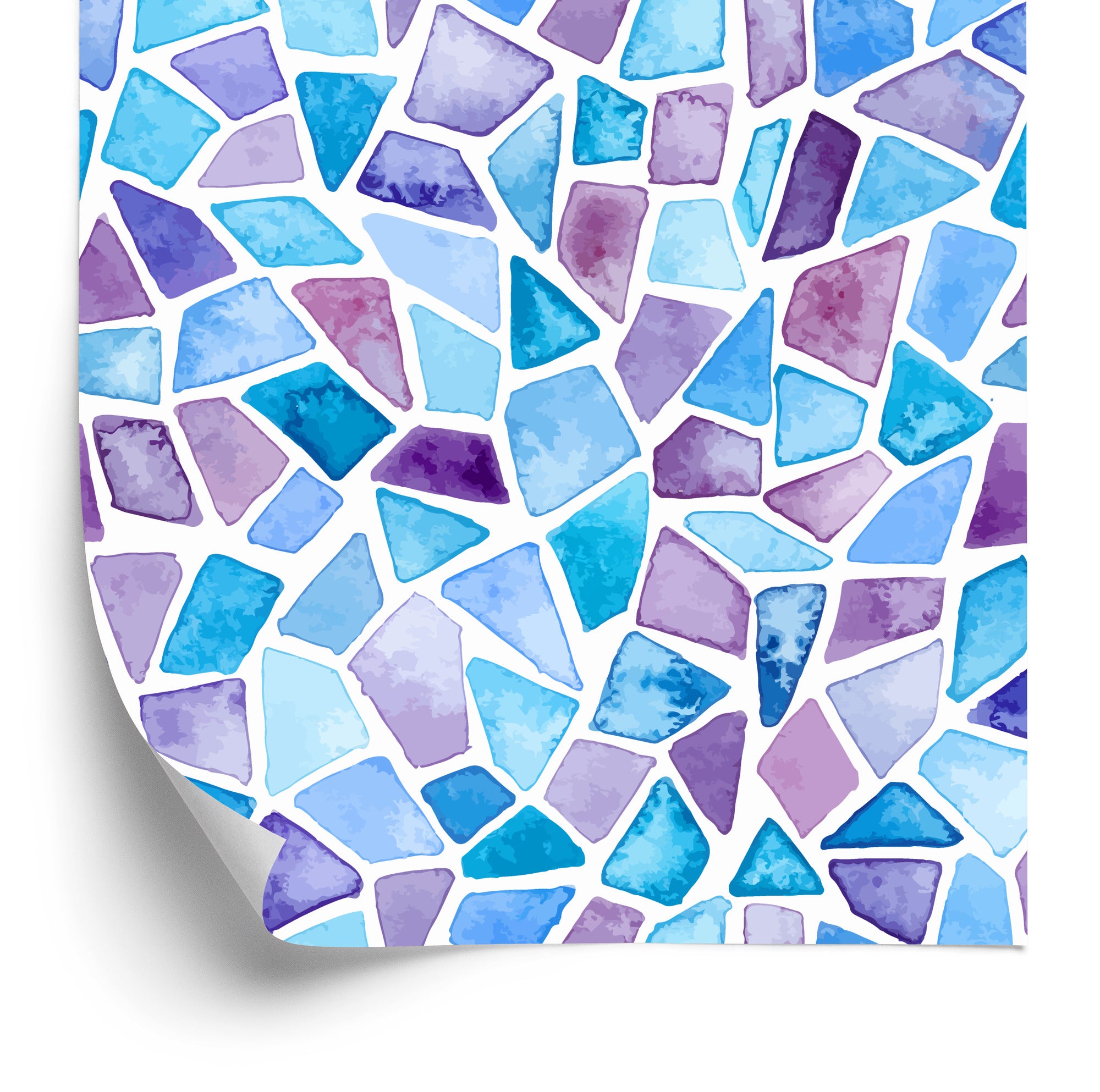 Tapeta Geometryczna, Mozaika, Do Salonu, Biura