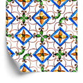 Tapeta Do Jadalni, Kuchni Orientalna Mozaika Wzory