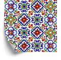 Tapeta Do Kuchni, Jadalni Kolorowa Mozaika, Wzory