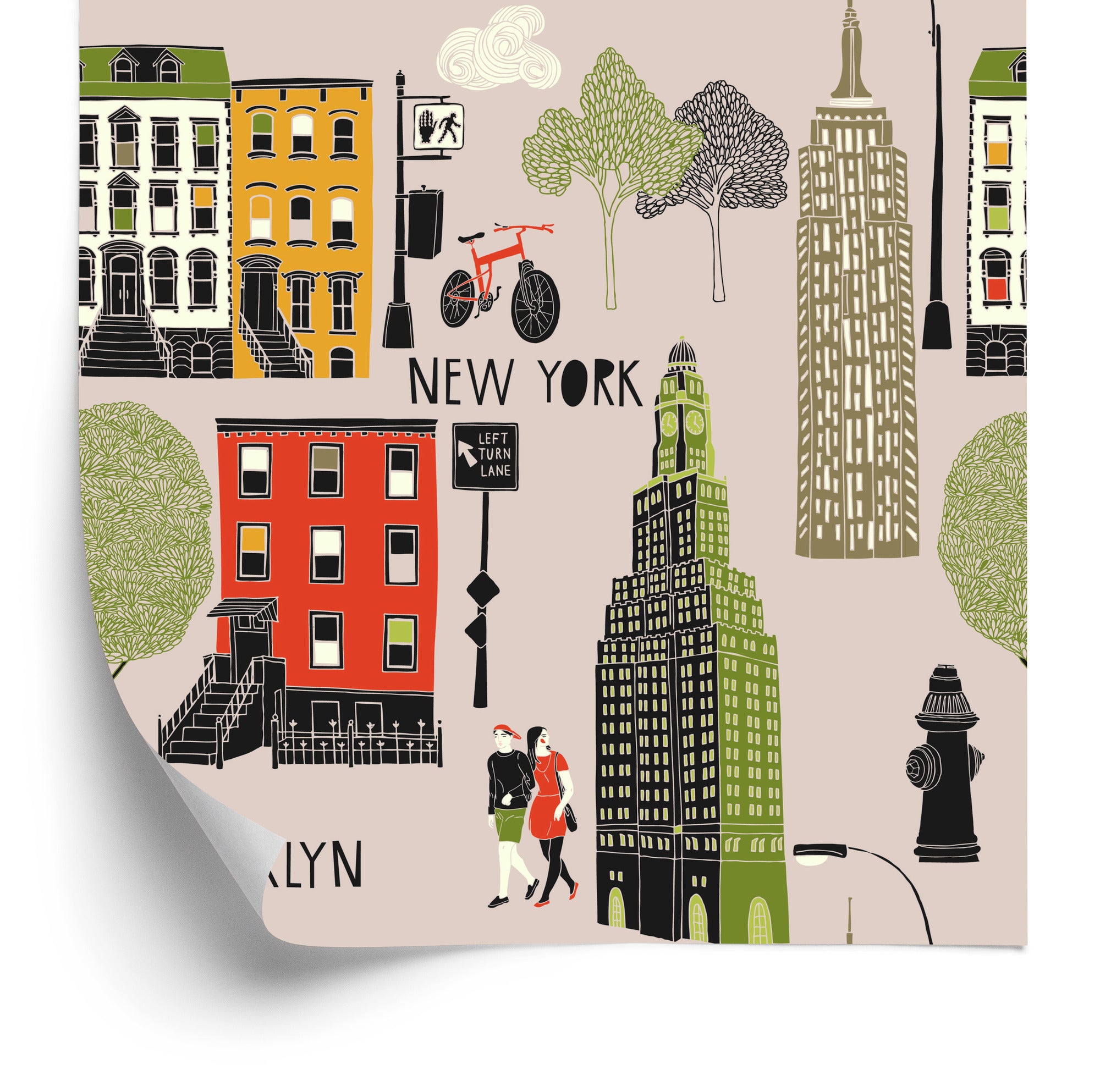 Tapeta Architektura Brooklynu