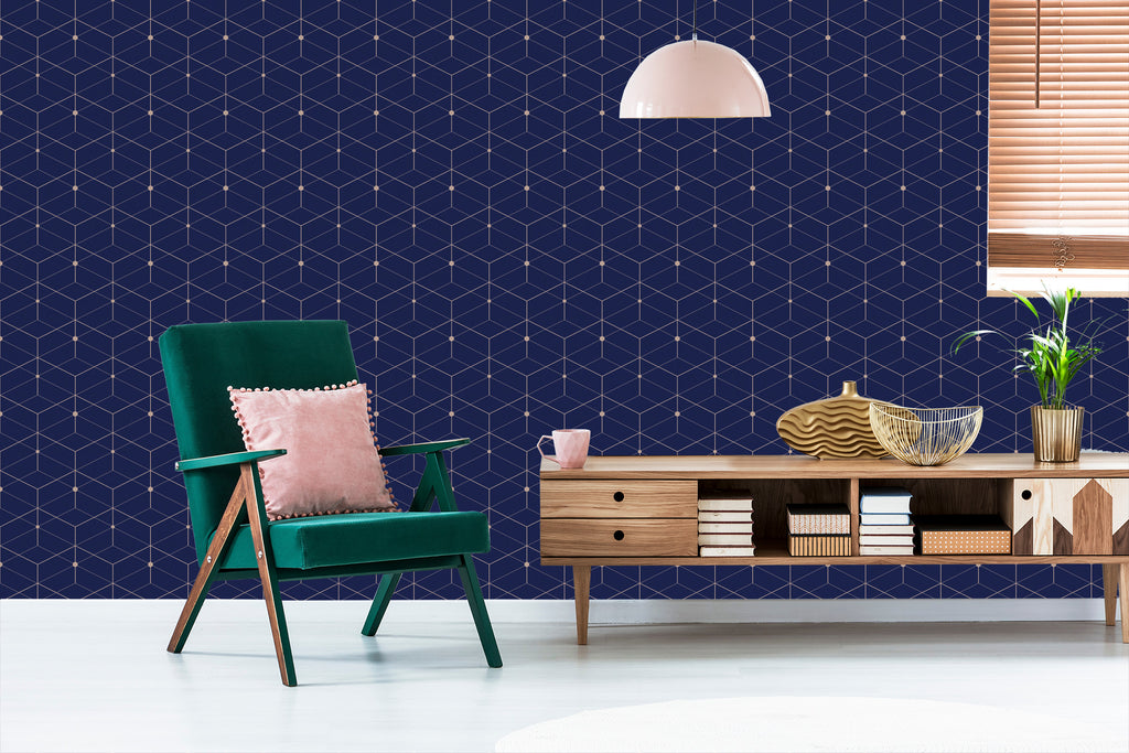 Tapeta Modernistyczny Wzór Geometryczny