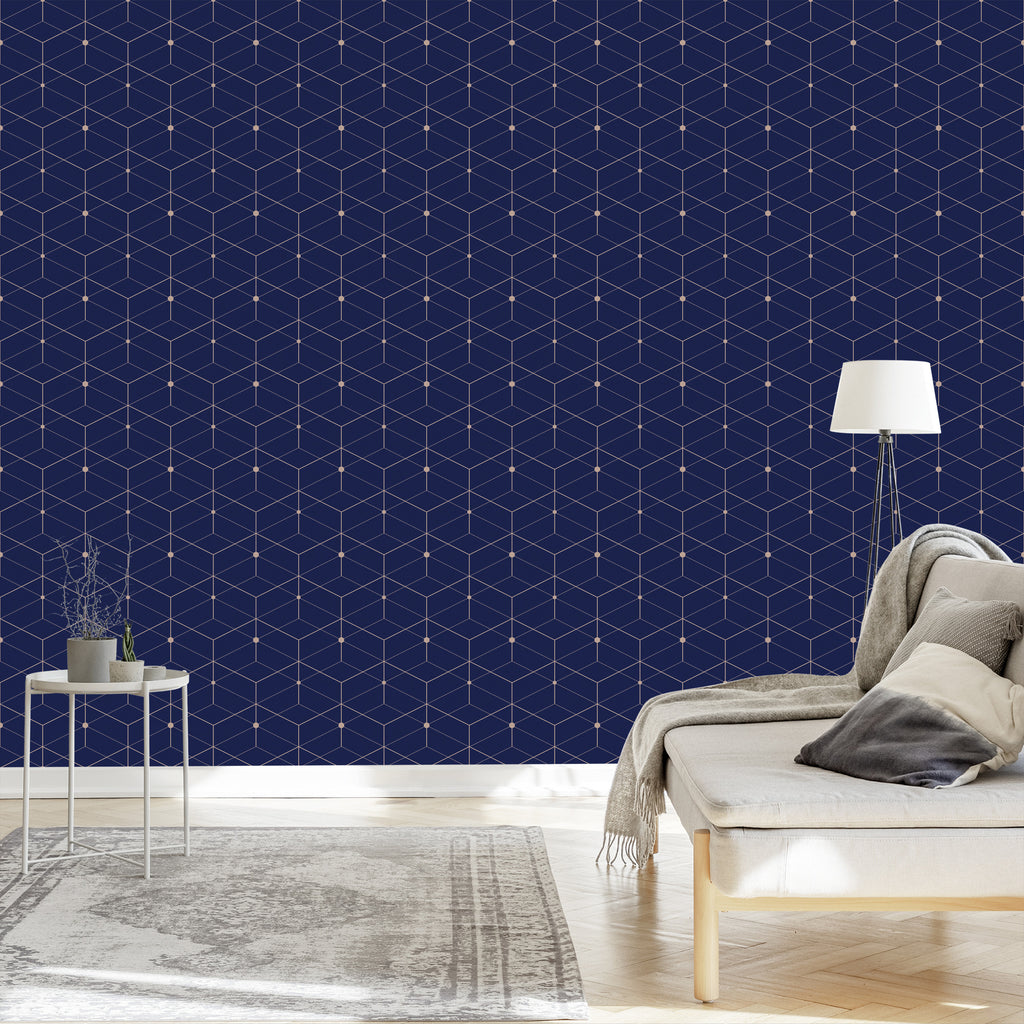 Tapeta Modernistyczny Wzór Geometryczny