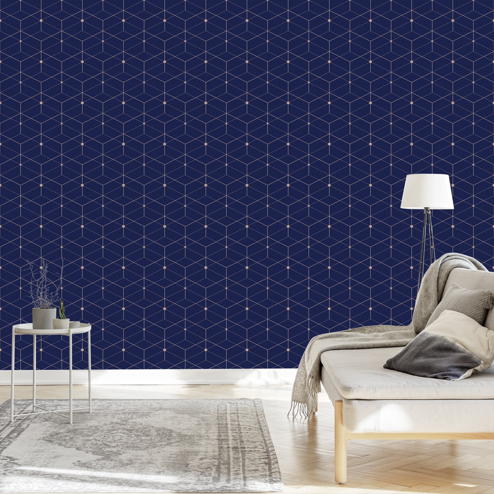 Tapeta Modernistyczny Wzór Geometryczny