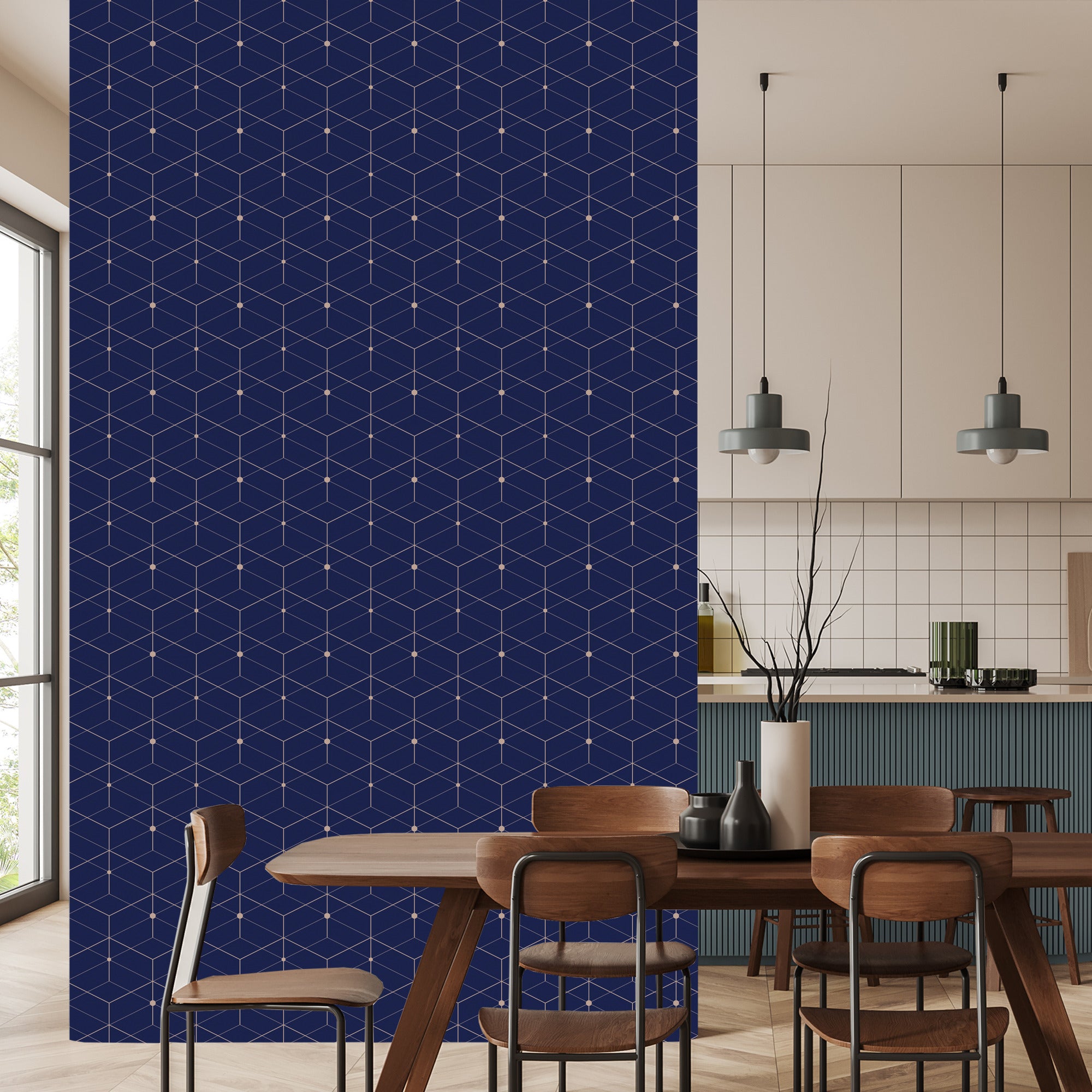 Tapeta Modernistyczny Wzór Geometryczny