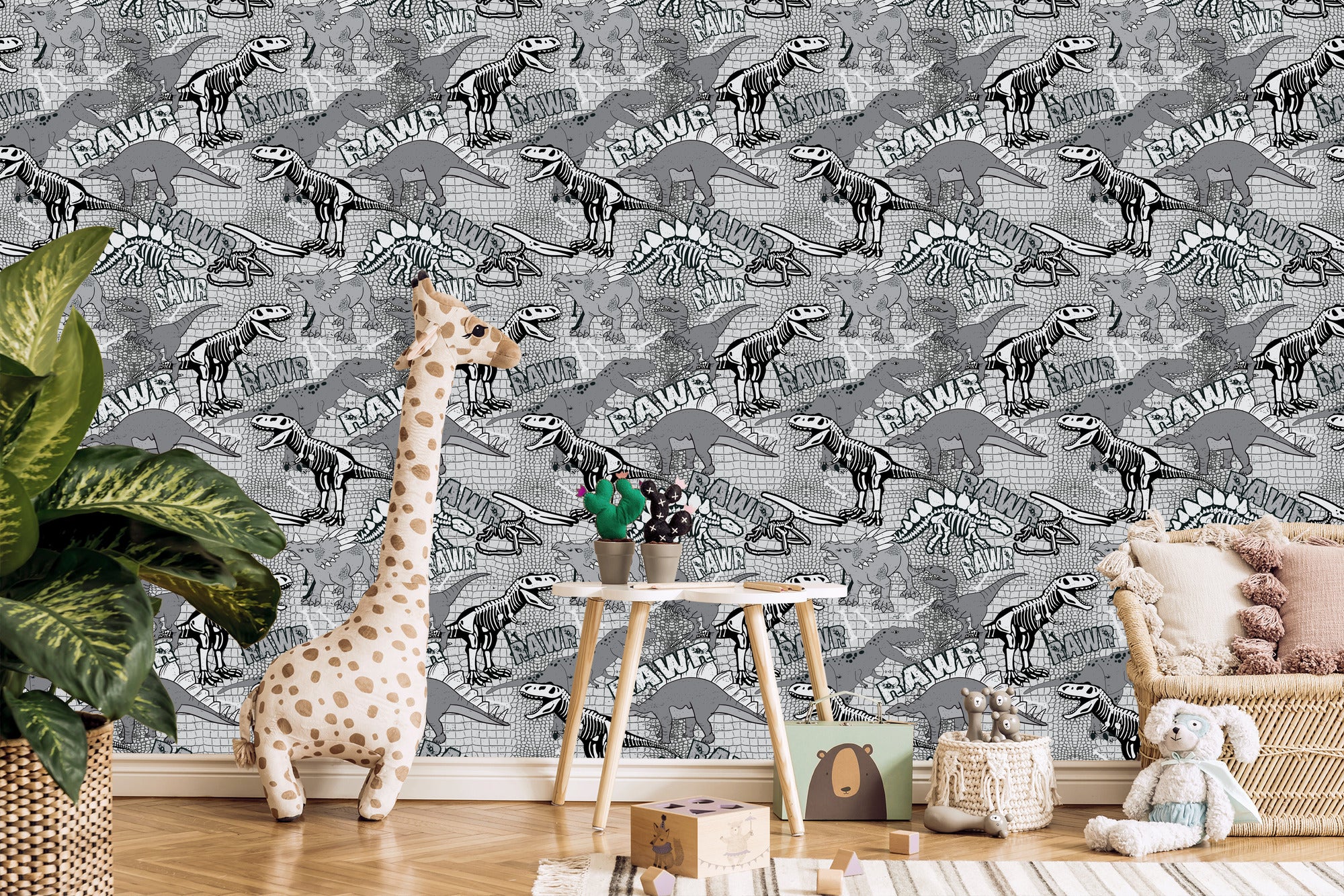 Tapeta Ścienna, Dinozaury, Do Pokoju Młodzieżowego