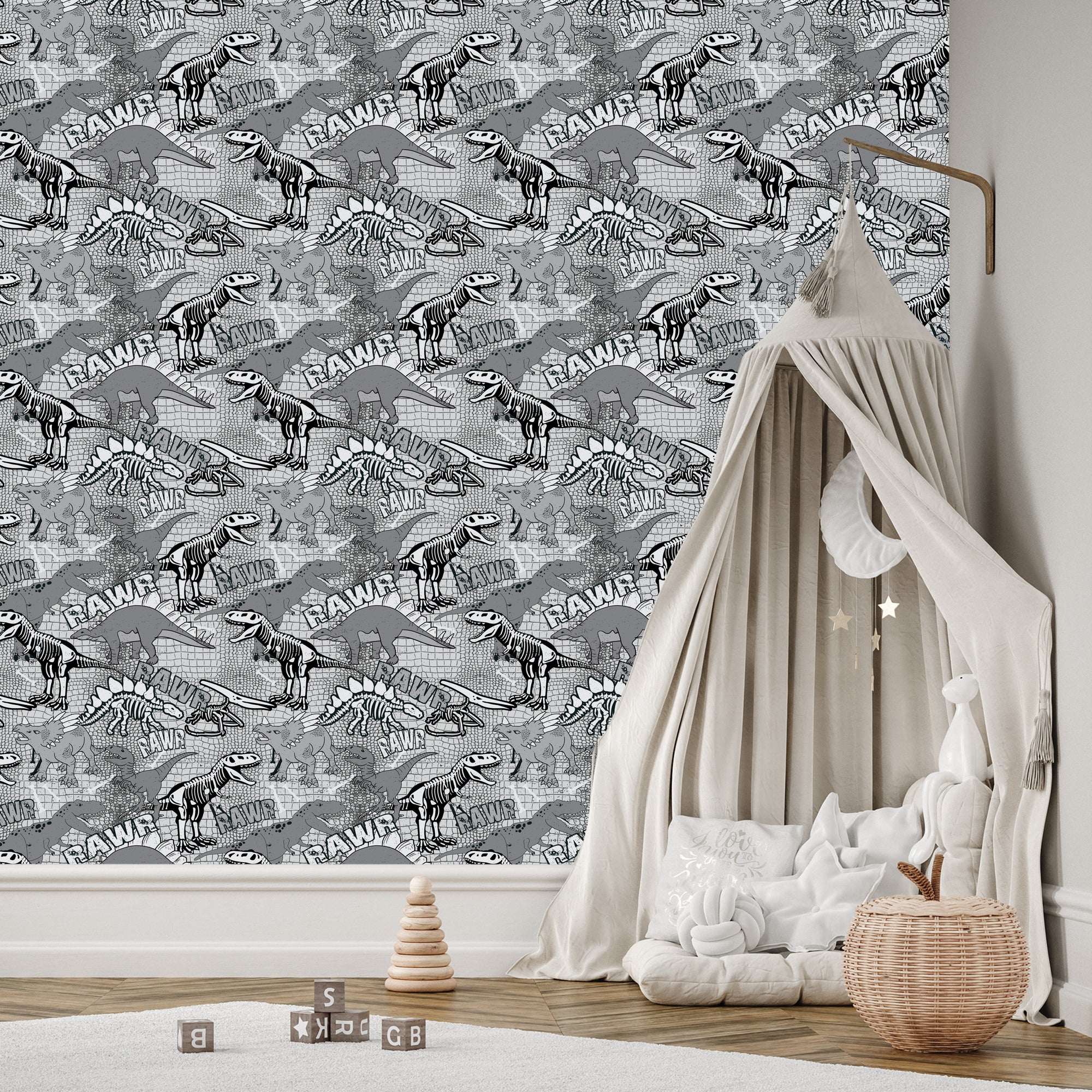 Tapeta Ścienna, Dinozaury, Do Pokoju Młodzieżowego