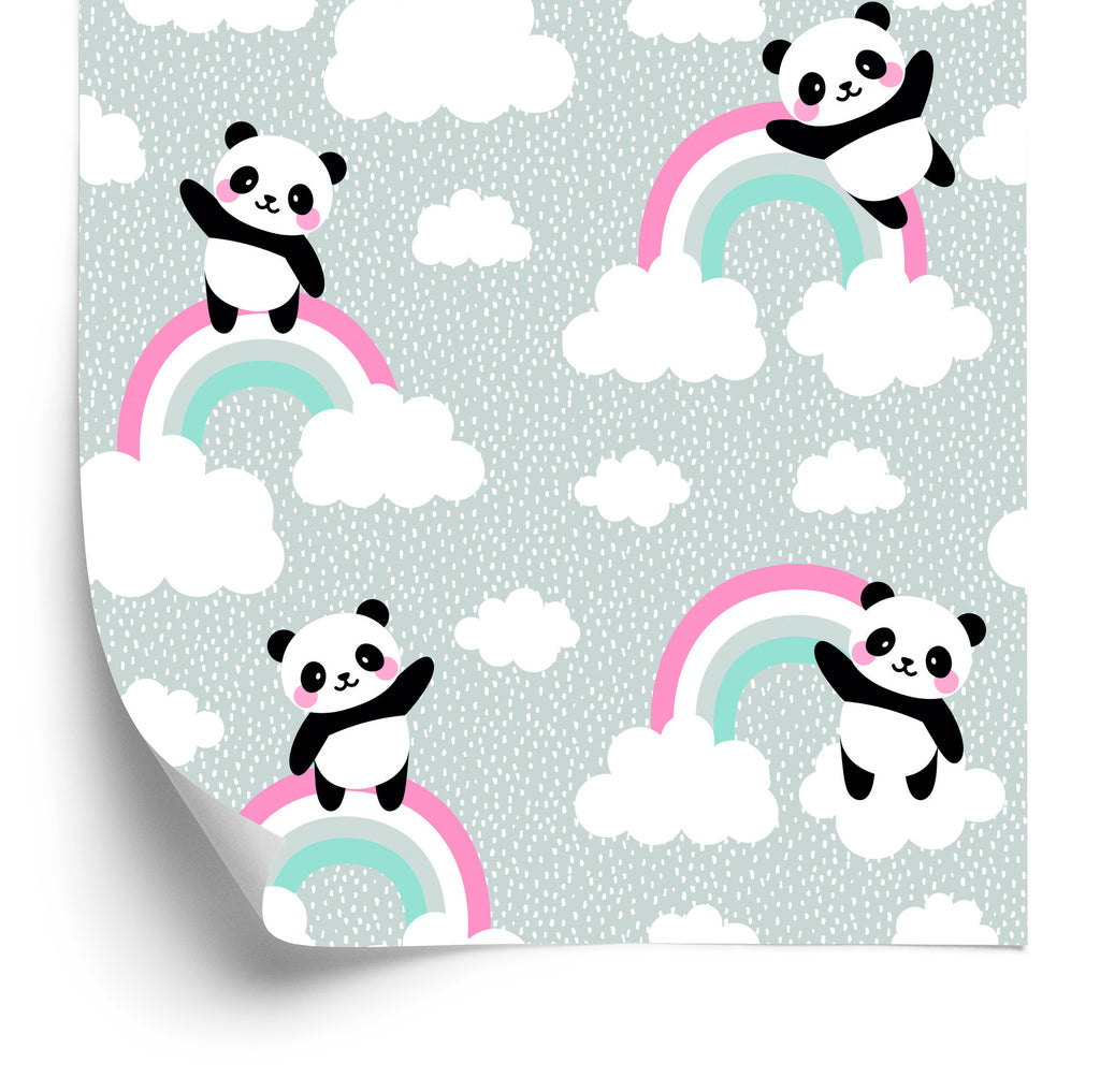 Tapeta Pandy W Chmurach