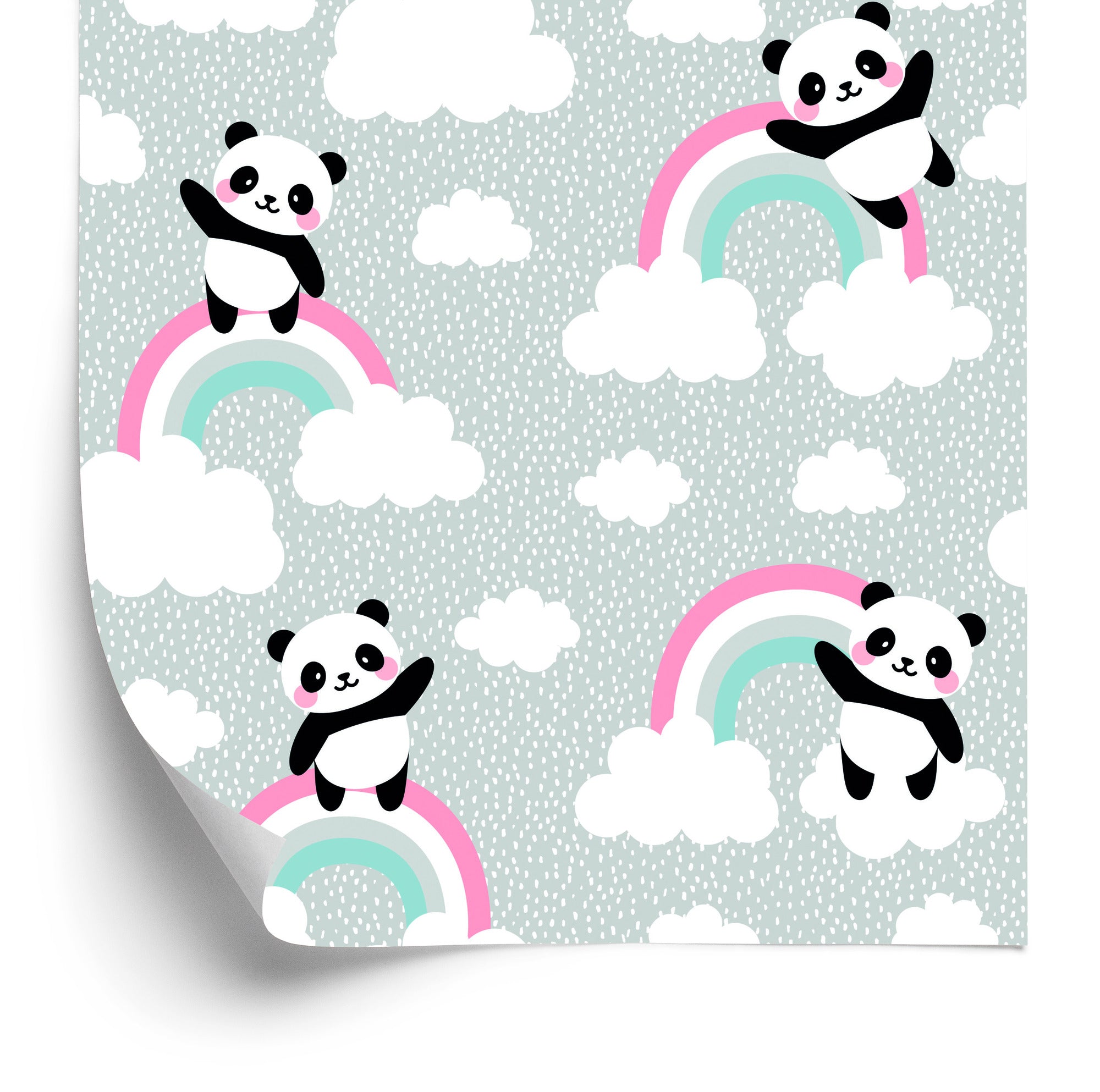 Tapeta Pandy W Chmurach