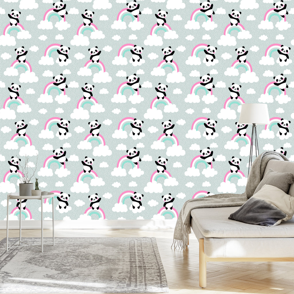 Tapeta Pandy W Chmurach