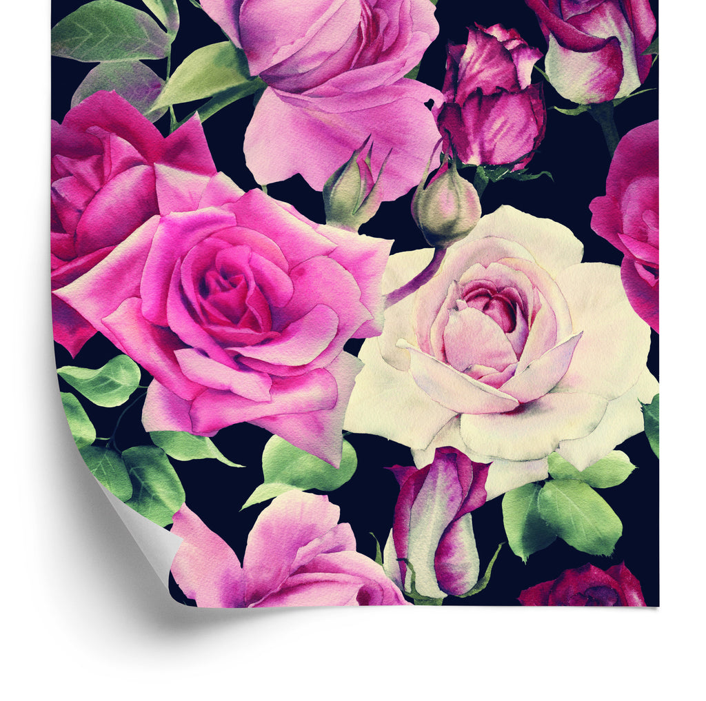 Tapeta Kwiaty Vintage