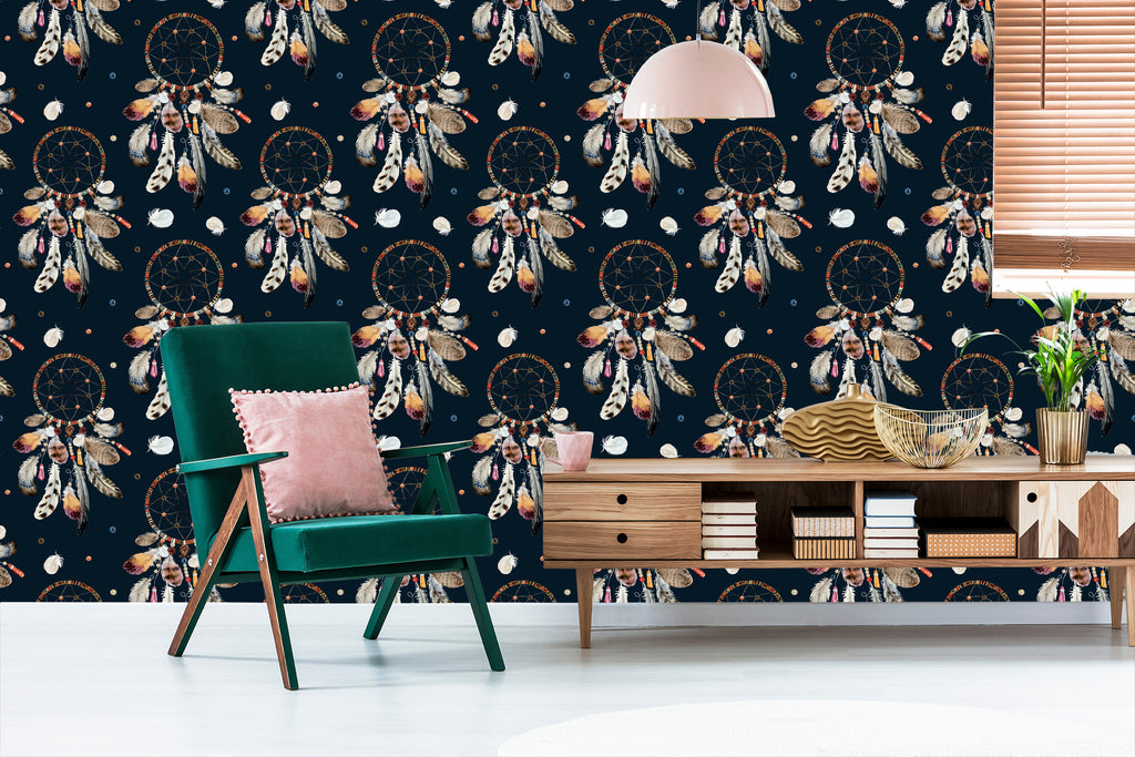 Tapeta Łapacze Snów W Stylu Boho