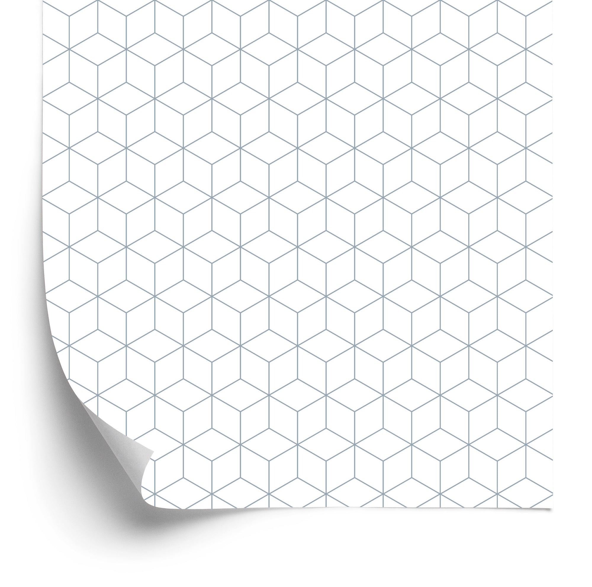 Tapeta Geometryczna - Sześciany