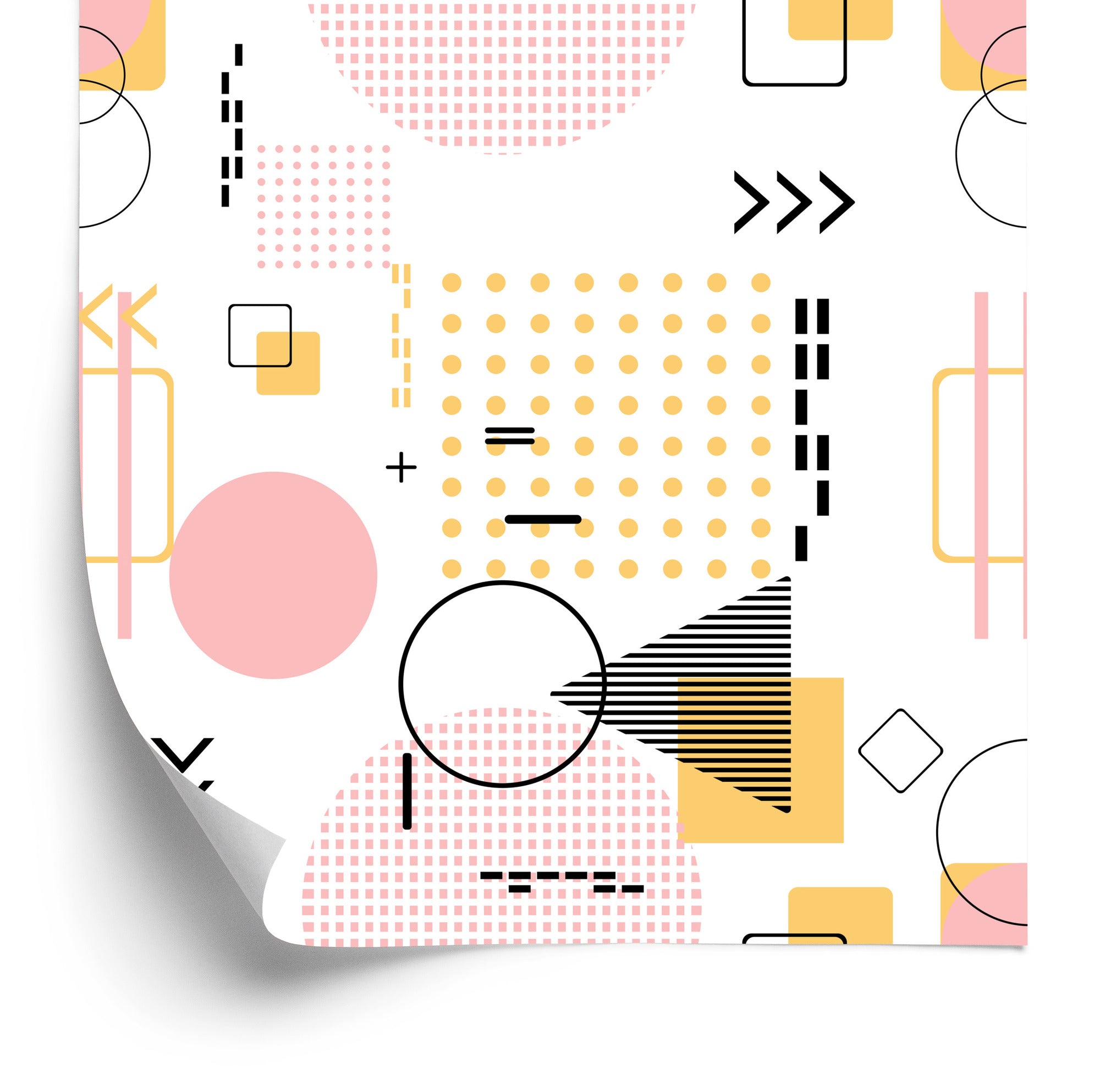 Tapeta Geometryczna-Abstrakcja