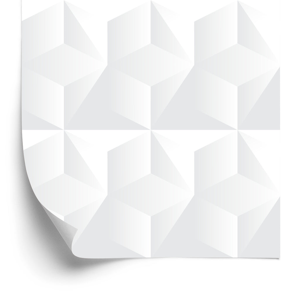 Tapeta Geometryczna - Sześciany