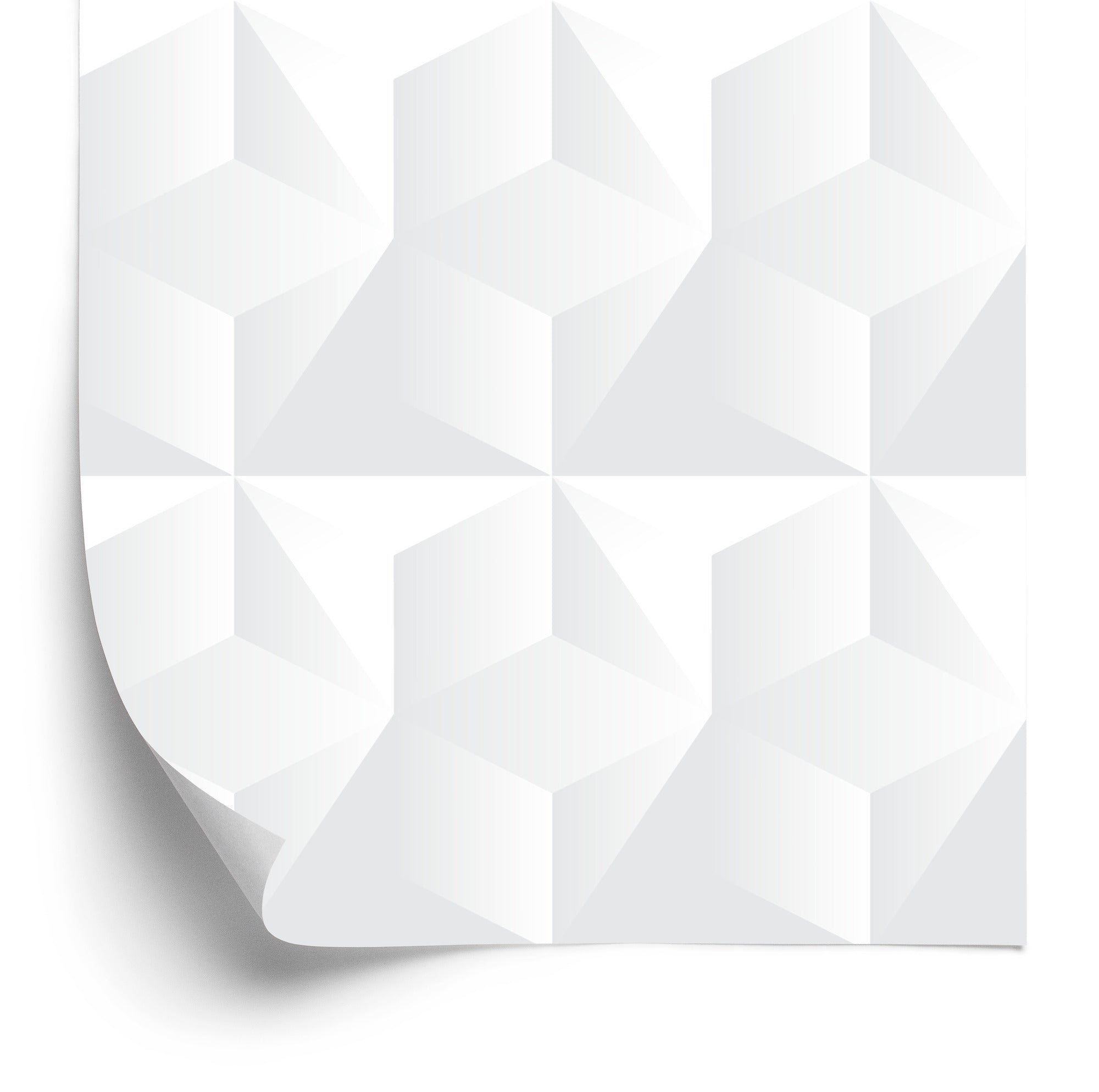 Tapeta Geometryczna - Sześciany