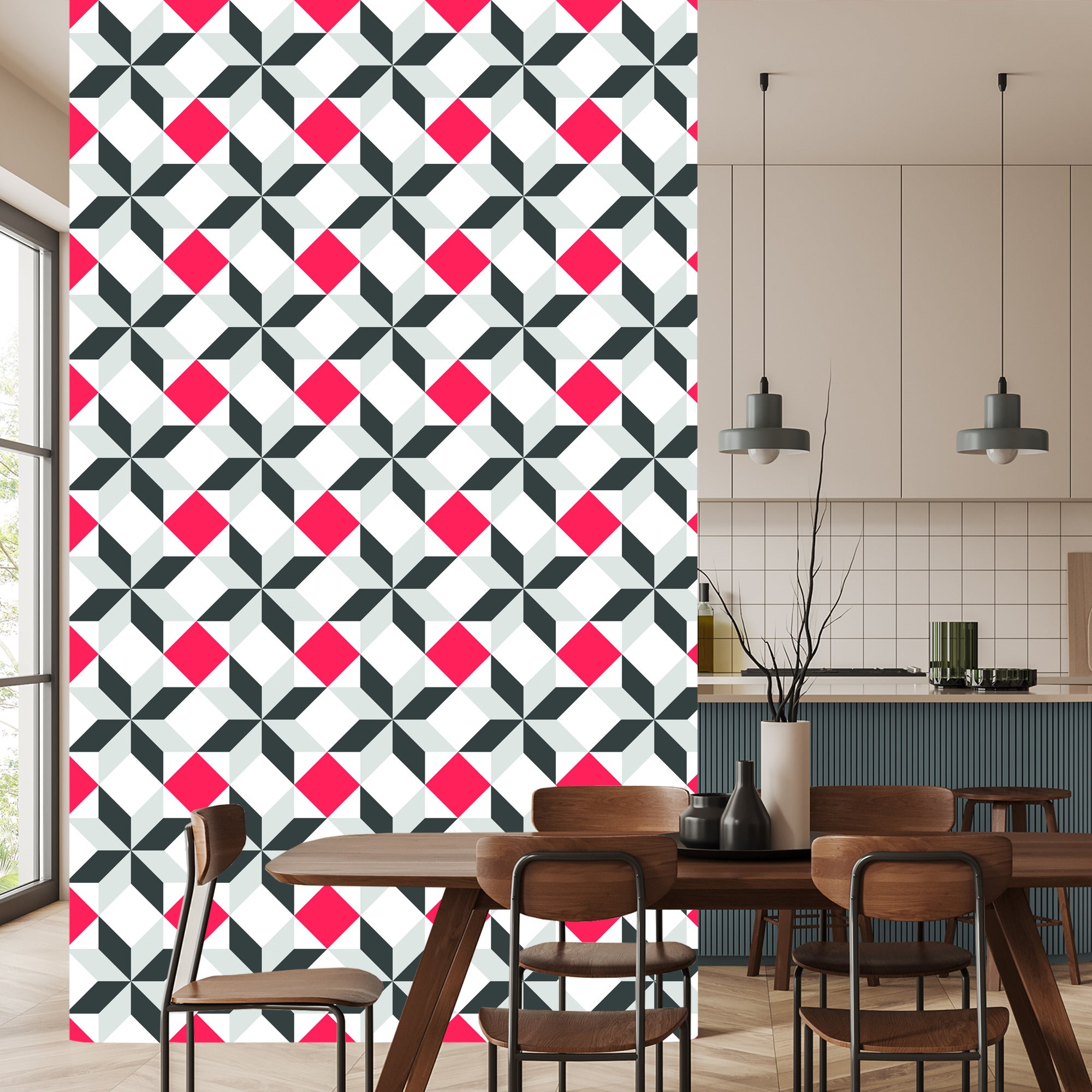 Tapeta Piękna Modernistyczna Mozaika