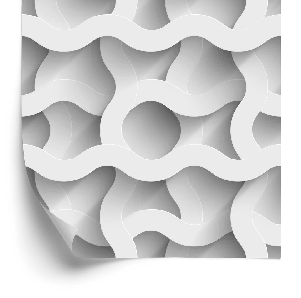 Tapeta Abstrakcyjne Fale 3D