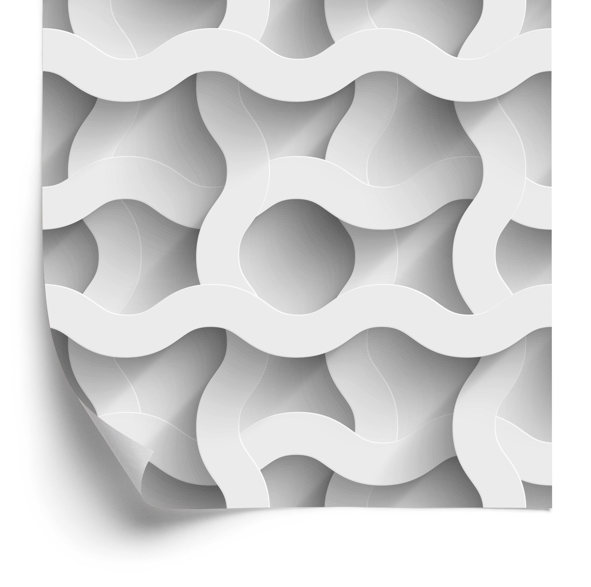 Tapeta Abstrakcyjne Fale 3D