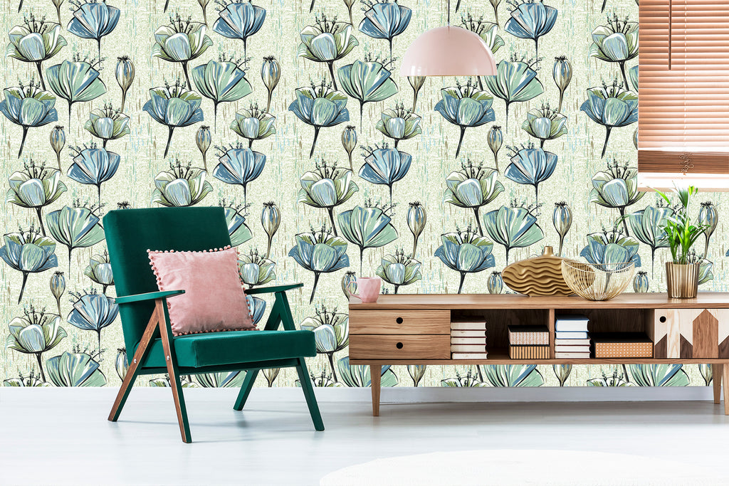 Tapeta Tulipany W Stylu Vintage