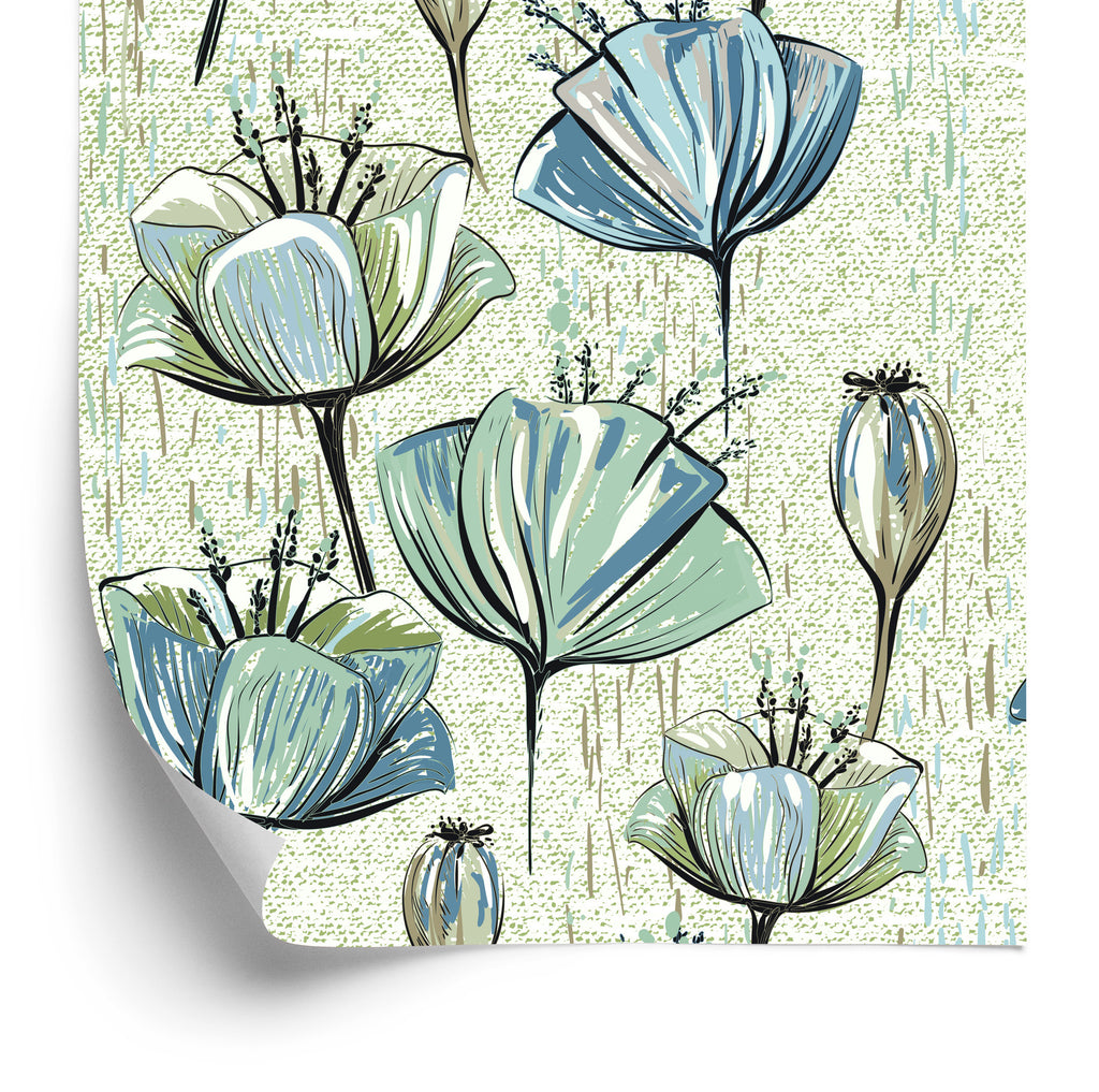 Tapeta Tulipany W Stylu Vintage