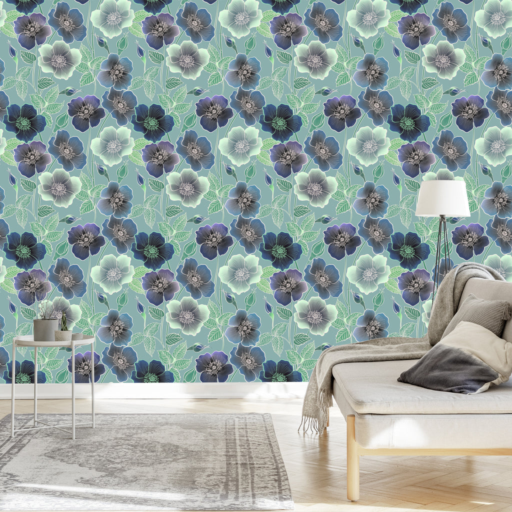 Tapeta Piękne Kwiaty W Stylu Vintage