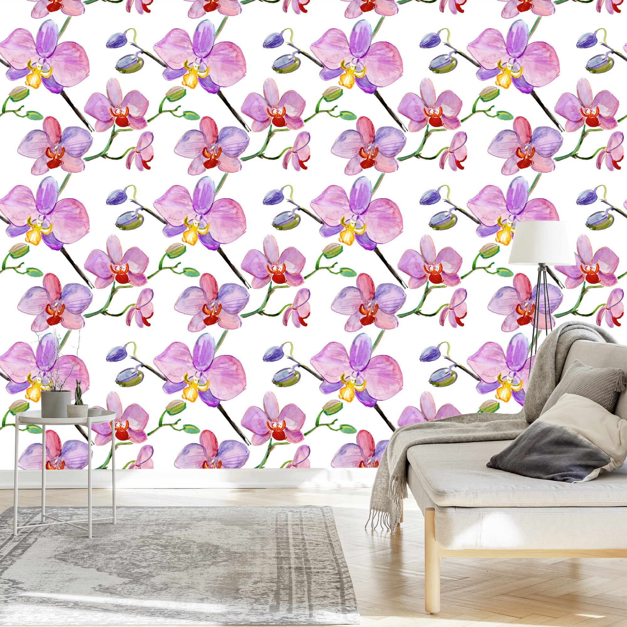 Tapeta Do Salonu Orchidee Storczyki Kwiaty Rośliny