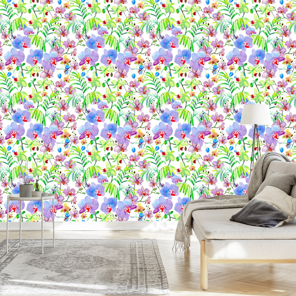Tapeta Orchidea Storczyki Rośliny Kwiaty Do Salonu