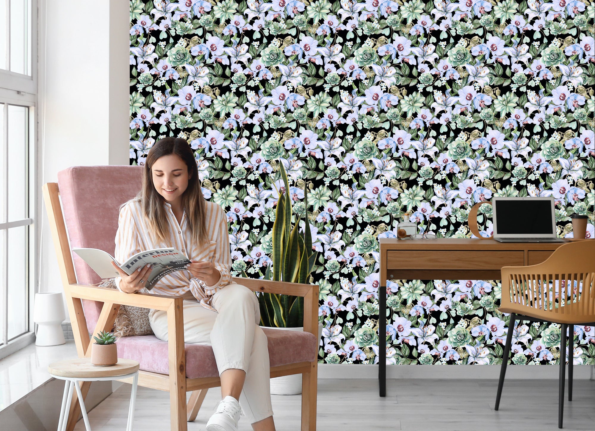 Tapeta Rośliny Natura Orchidee Storczyki Do Salonu