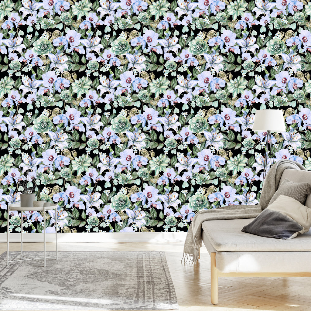 Tapeta Rośliny Natura Orchidee Storczyki Do Salonu