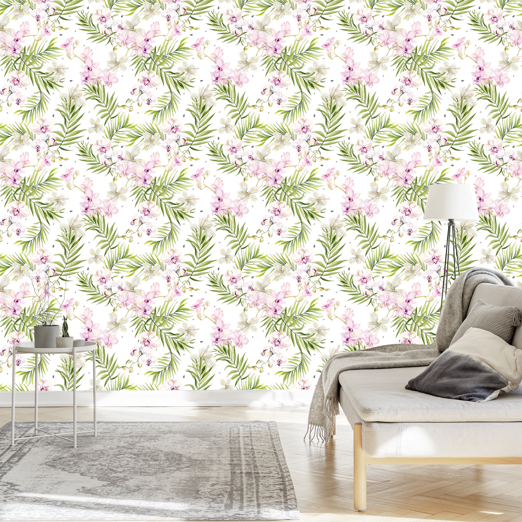 Tapeta Do Salonu Storczyki Orchidea Kwiaty Natura