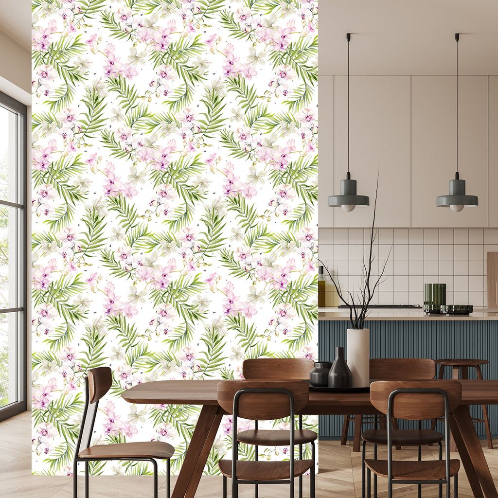 Tapeta Do Salonu Storczyki Orchidea Kwiaty Natura