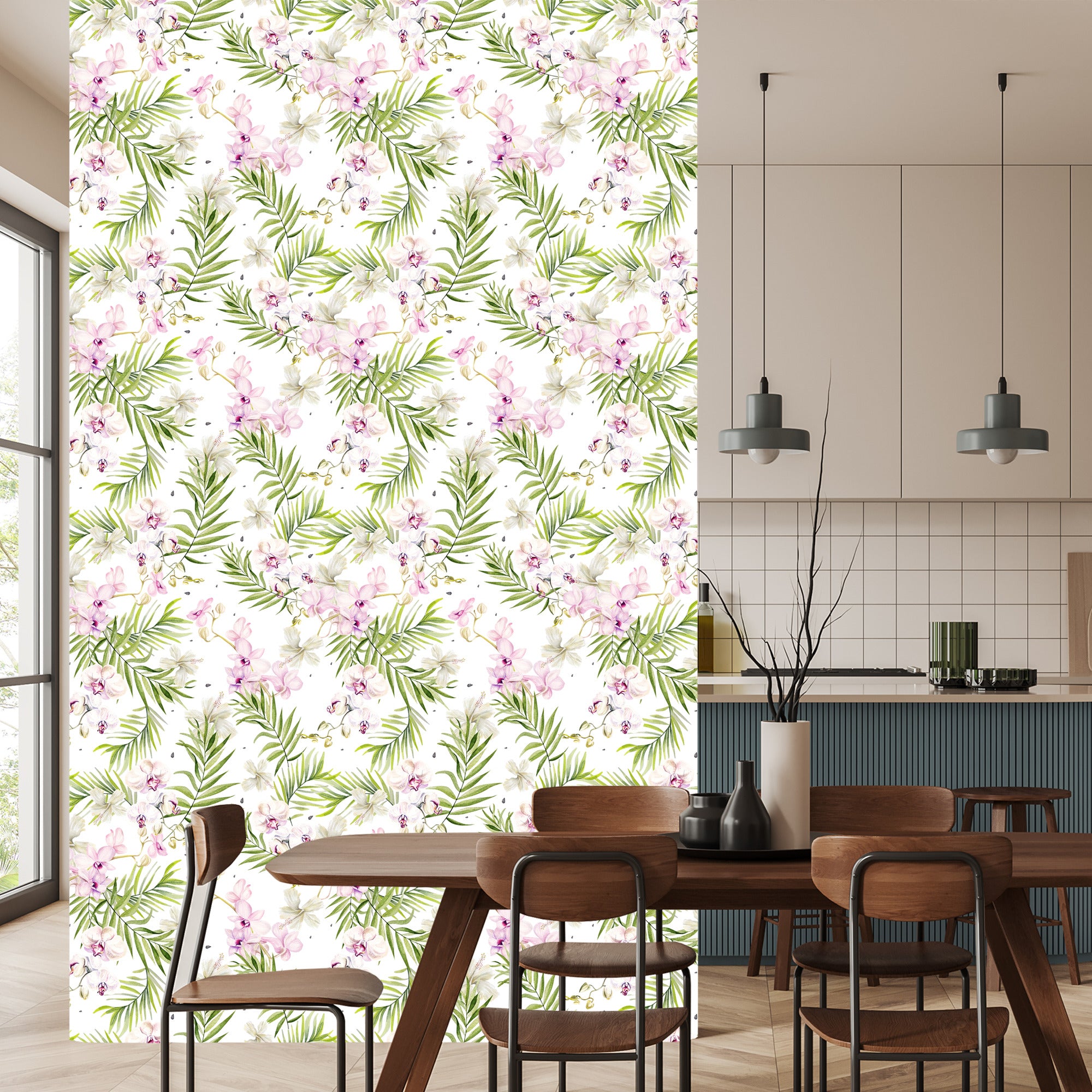 Tapeta Do Salonu Storczyki Orchidea Kwiaty Natura