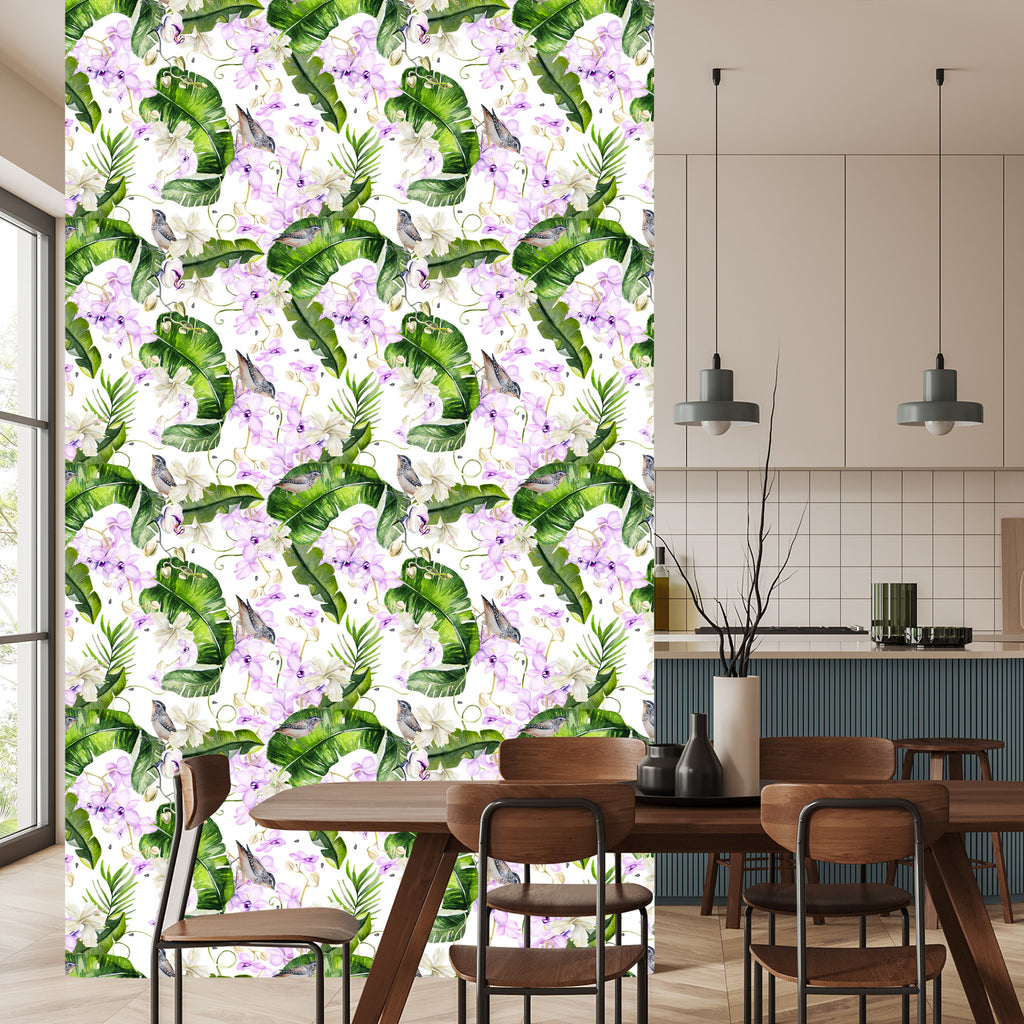 Tapeta Do Salonu Rośliny Natura Storczyki Kwiaty
