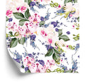 Tapeta Do Salonu Zieleń Kwiaty Storczyki Orchidea