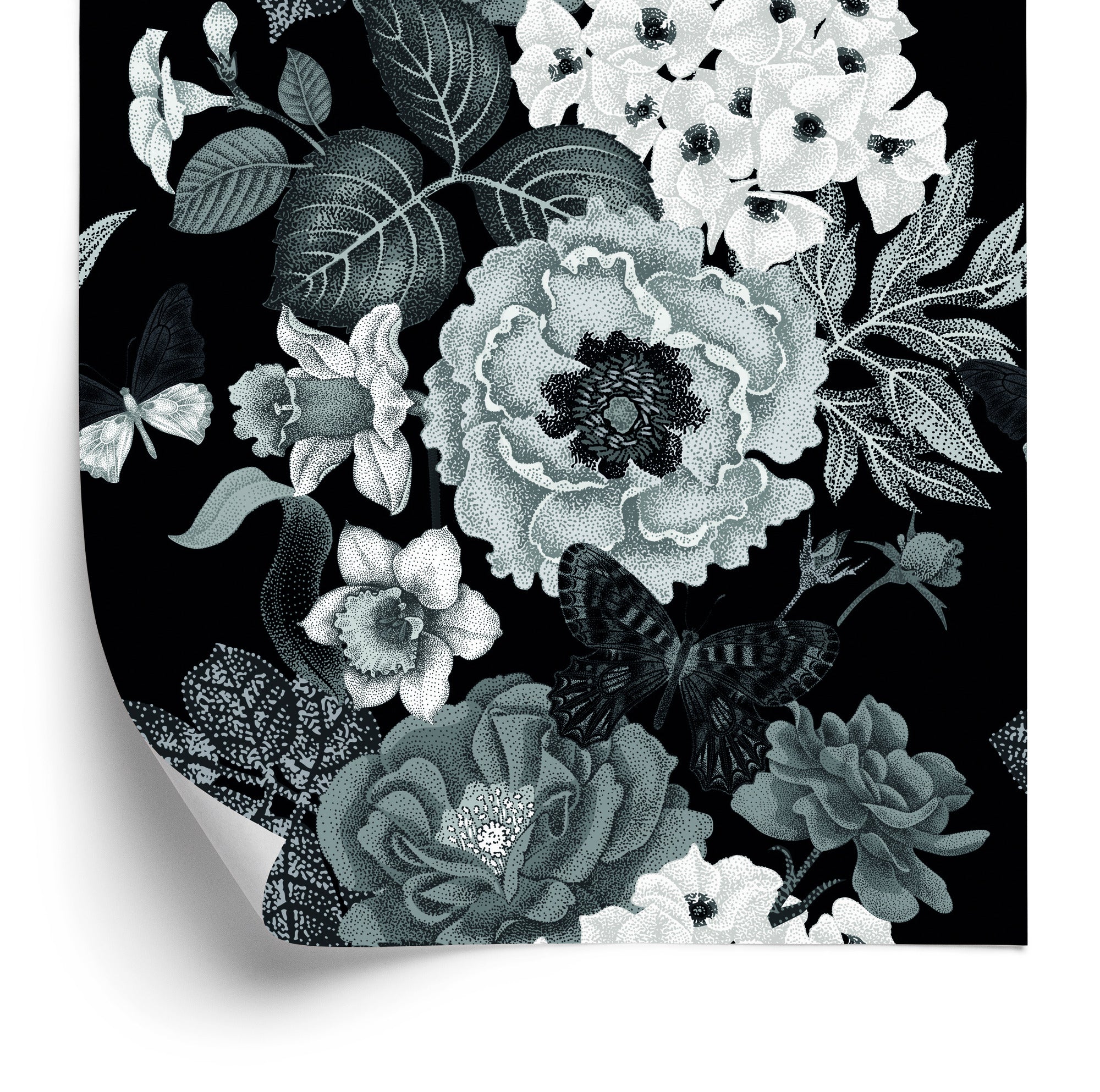Tapeta Piwonie Vintage