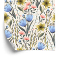 Tapeta Kwiaty Polne W Stylu Vintage