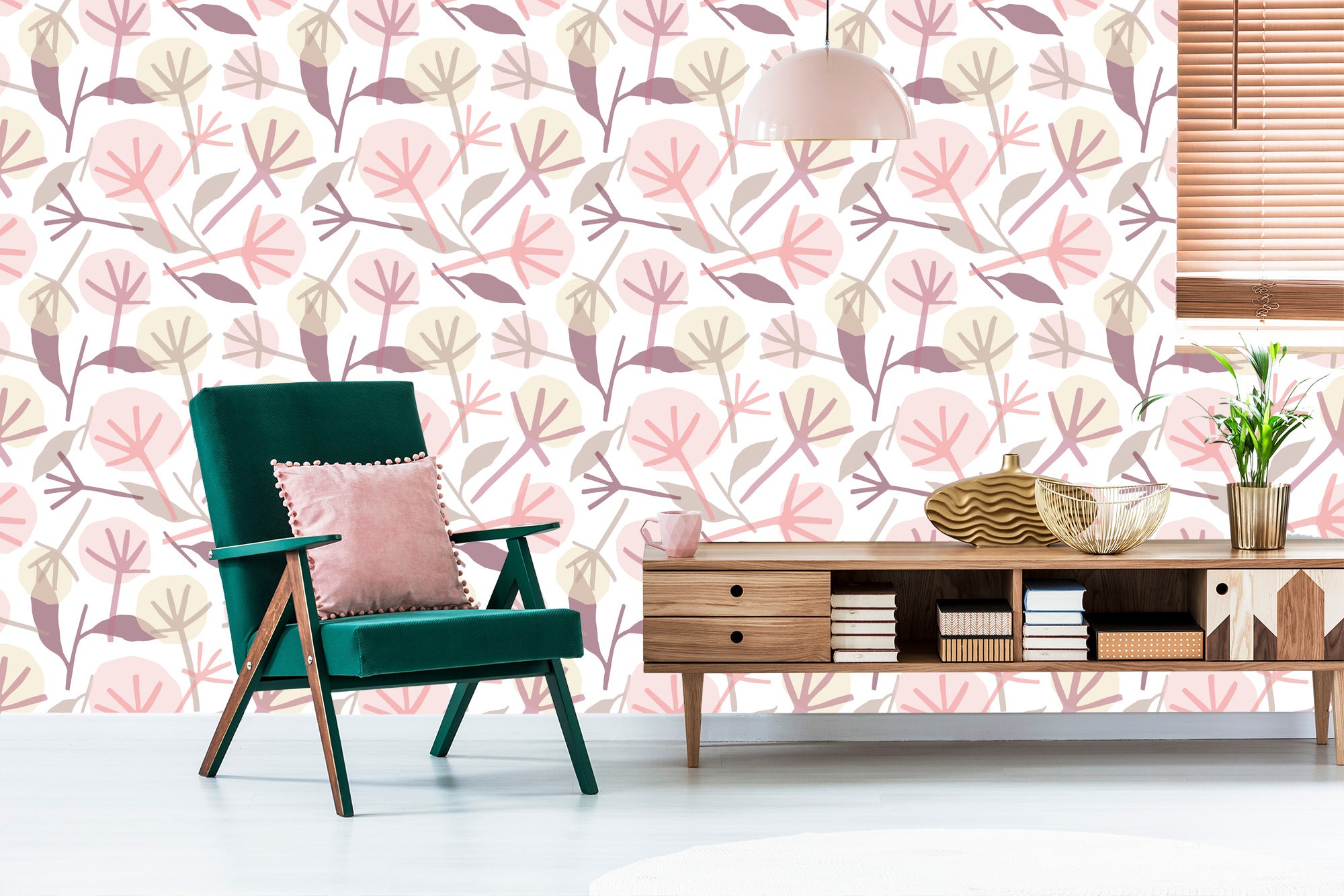 Tapeta Minimalistyczny Dmuchawiec