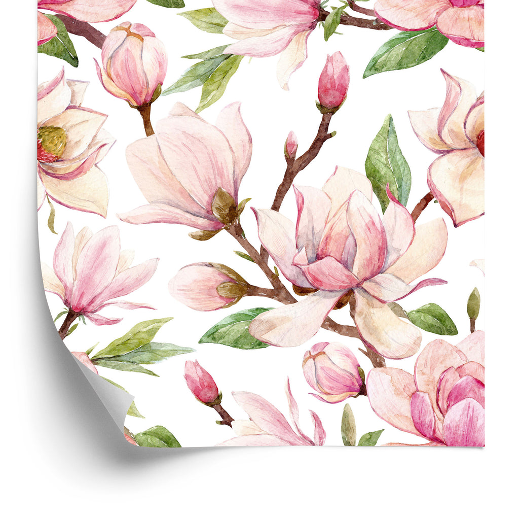 Tapeta Wiosenne Kwiaty Magnolii