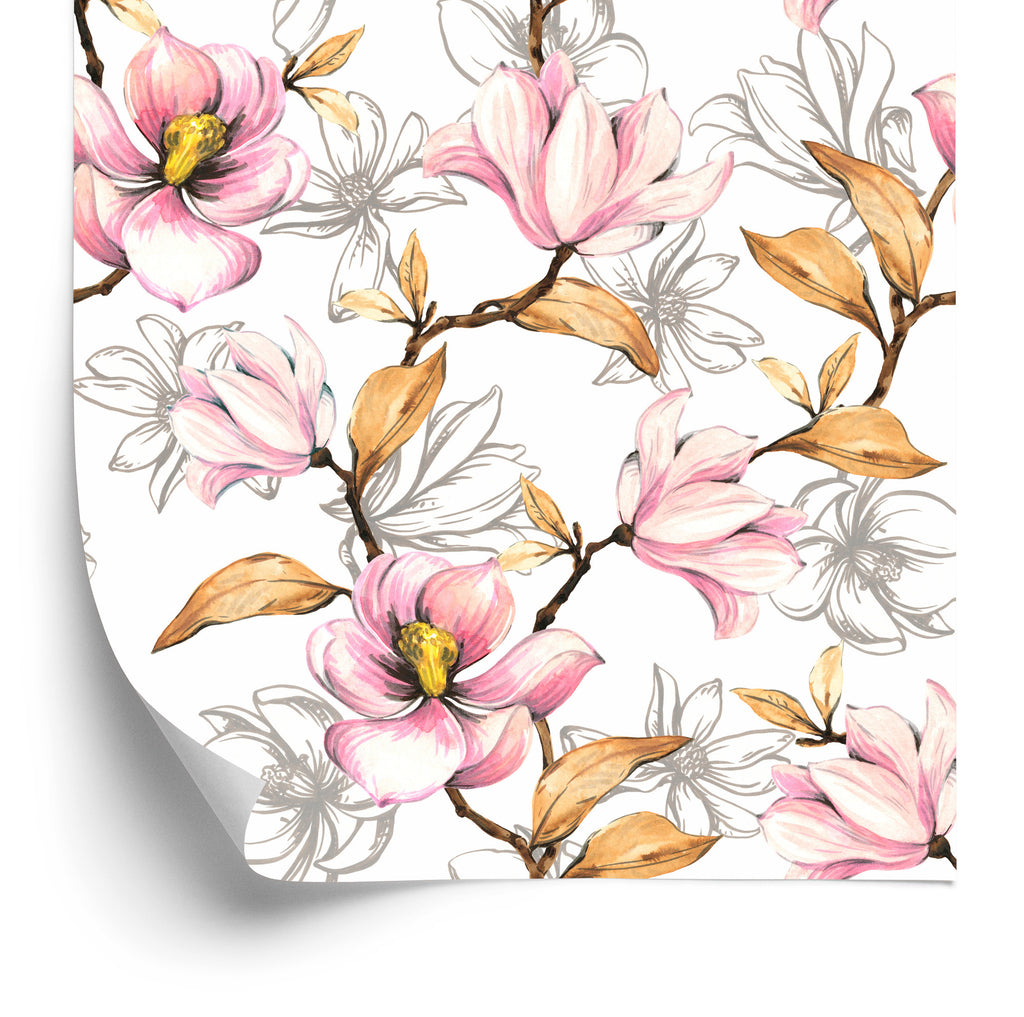 Tapeta Jesienne Magnolie