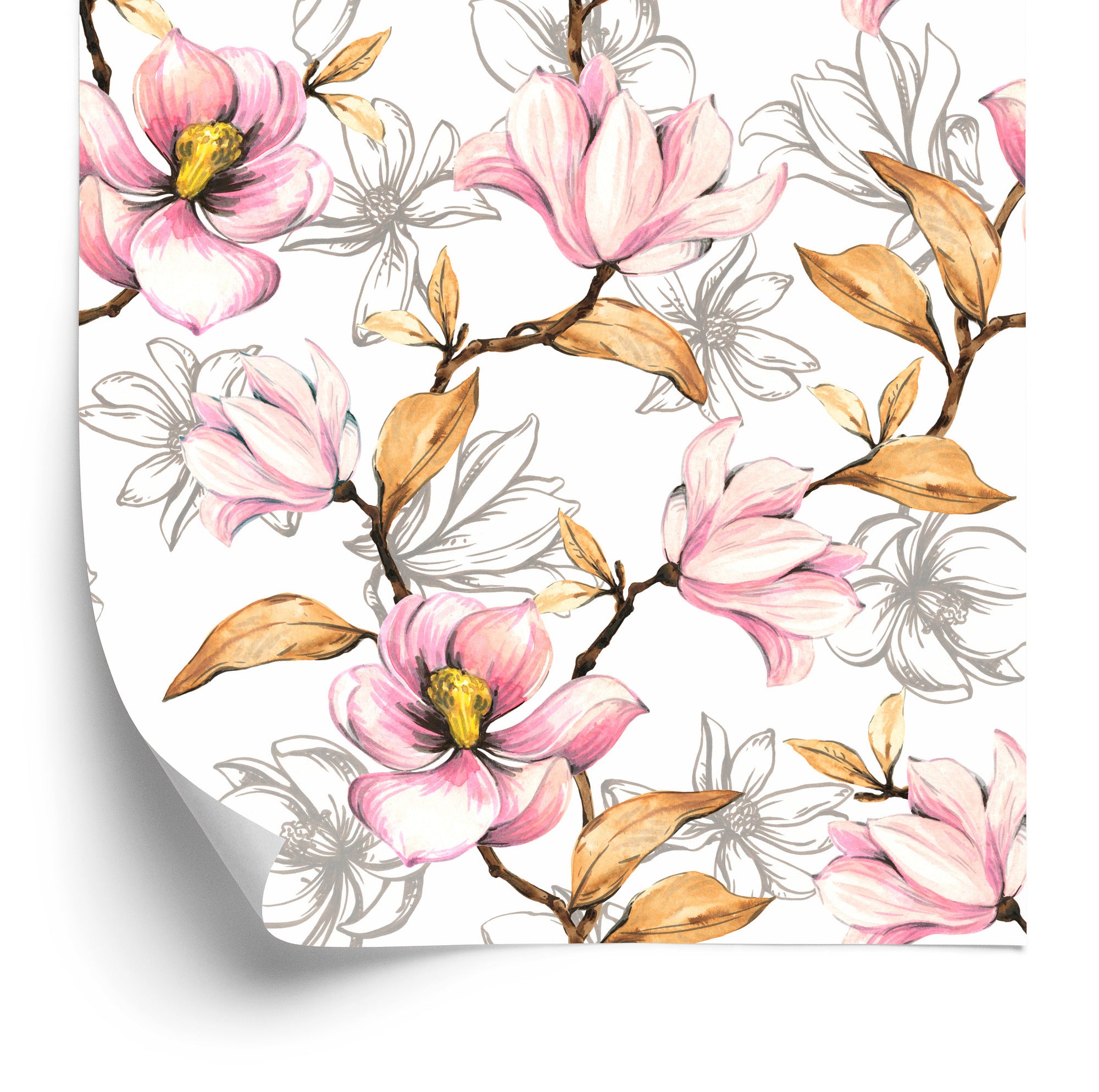 Tapeta Jesienne Magnolie