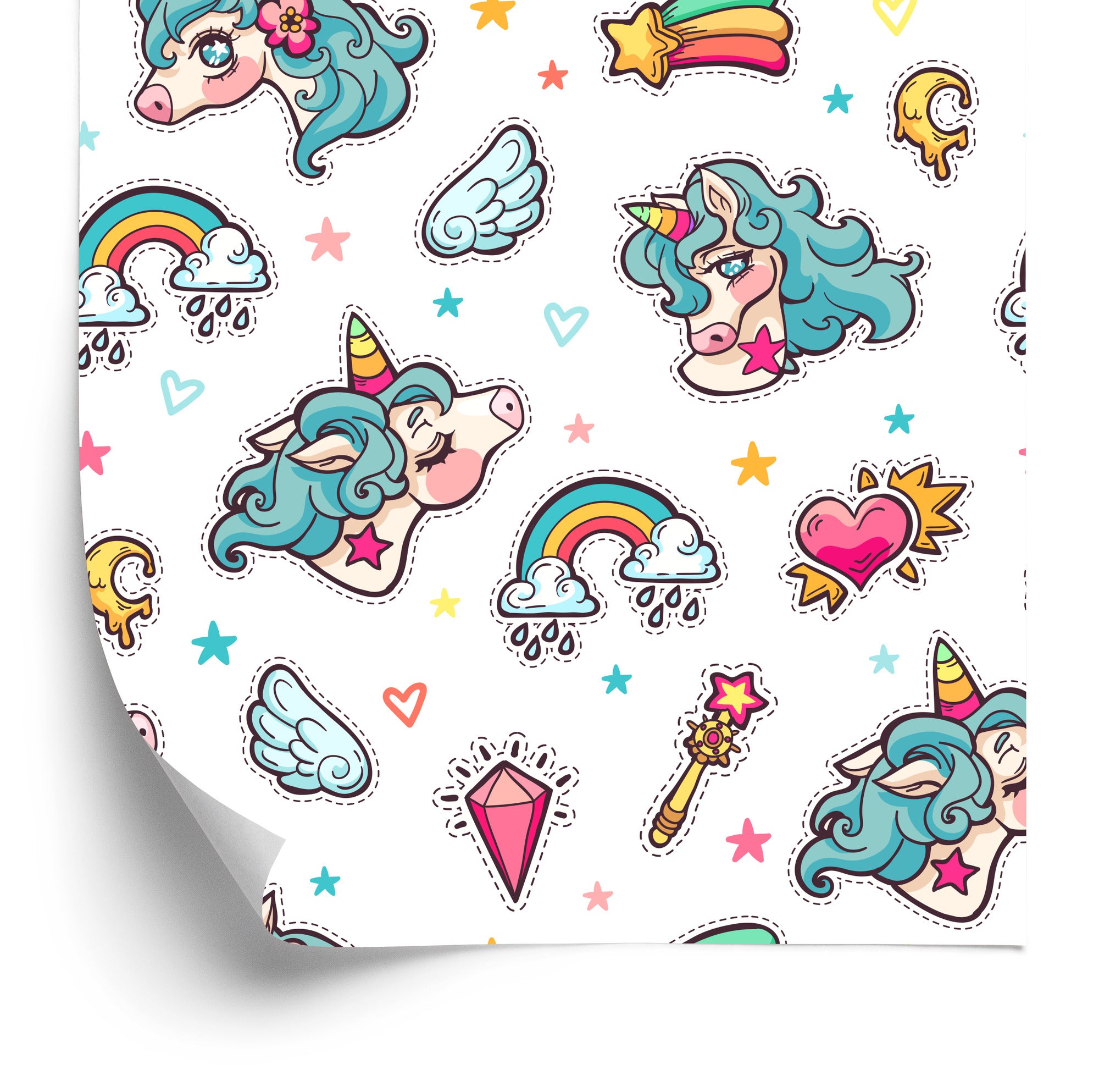 Tapeta Dla Dzieci – Magiczne Jednorożce