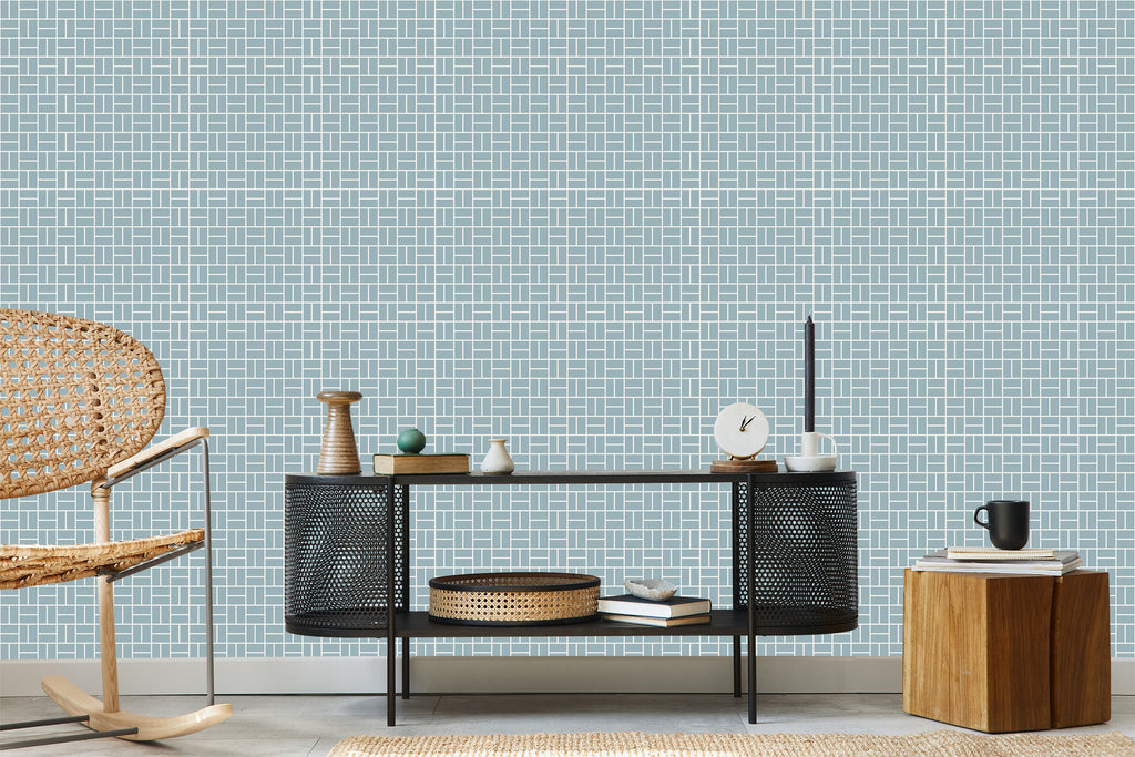Tapeta Wzór Geometryczny W Stylu Retro