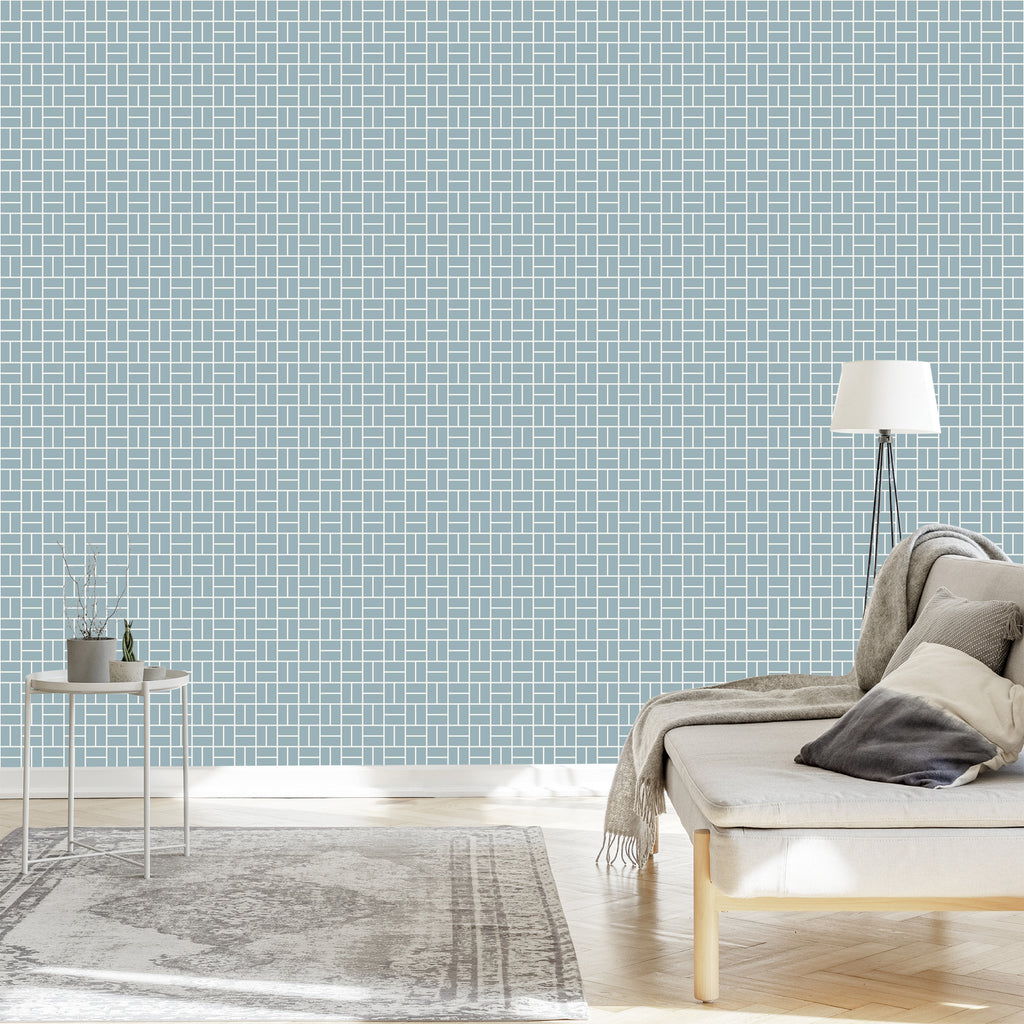 Tapeta Wzór Geometryczny W Stylu Retro